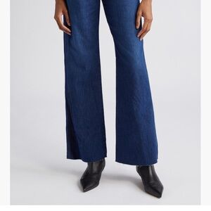 Veronica Beard Taylor Wide Leg Jeans